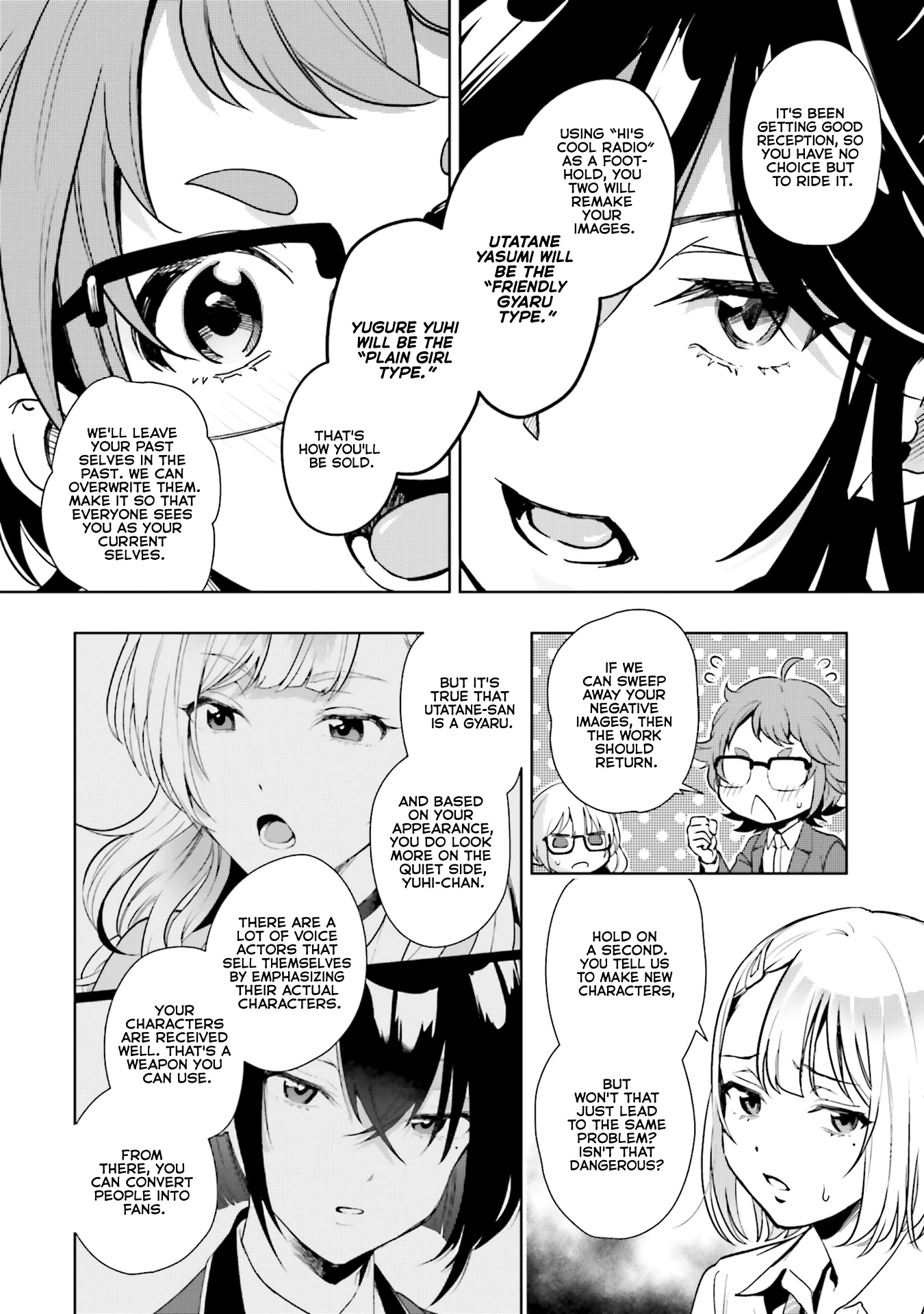 The Two Sides of Seiyuu Radio Chapter 14 page 22 - Chapter 14