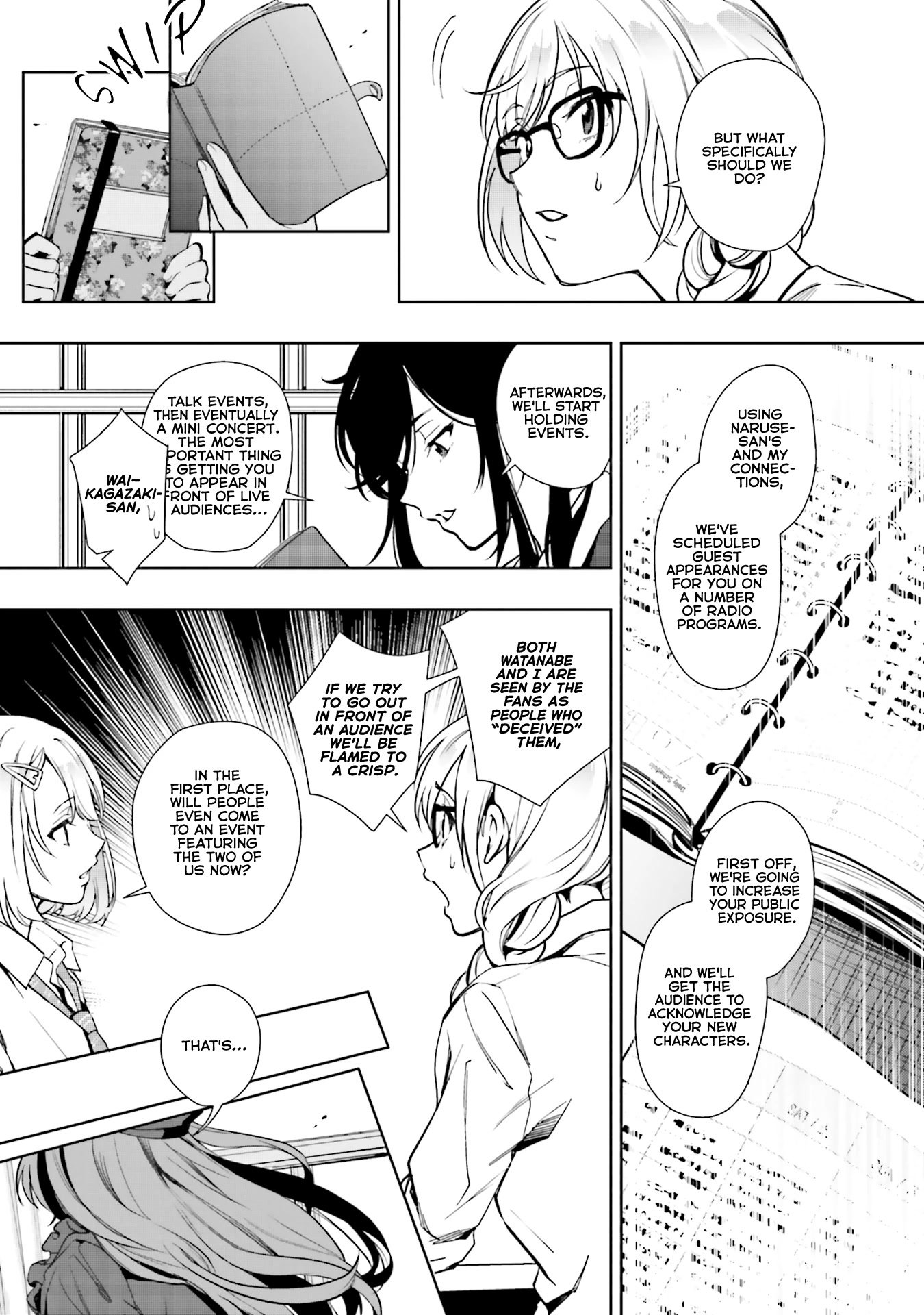 The Two Sides of Seiyuu Radio Chapter 14 page 23 - Chapter 14