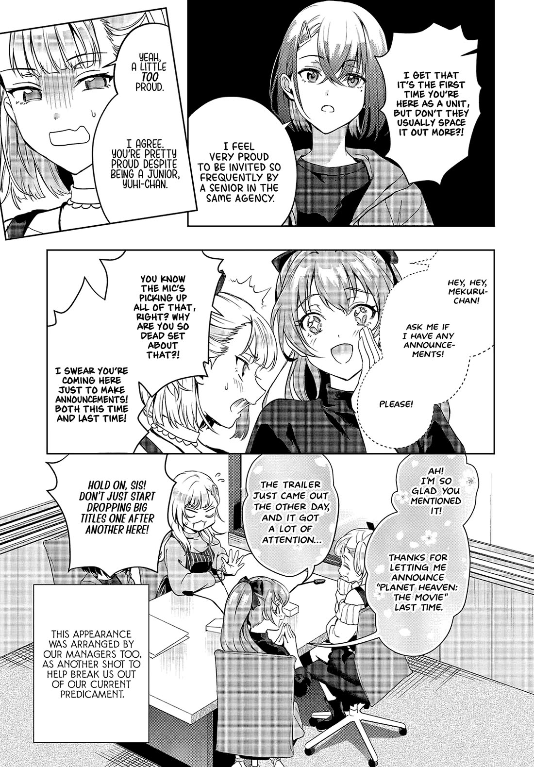 The Two Sides of Seiyuu Radio Chapter 17 page 5 - Chapter 17