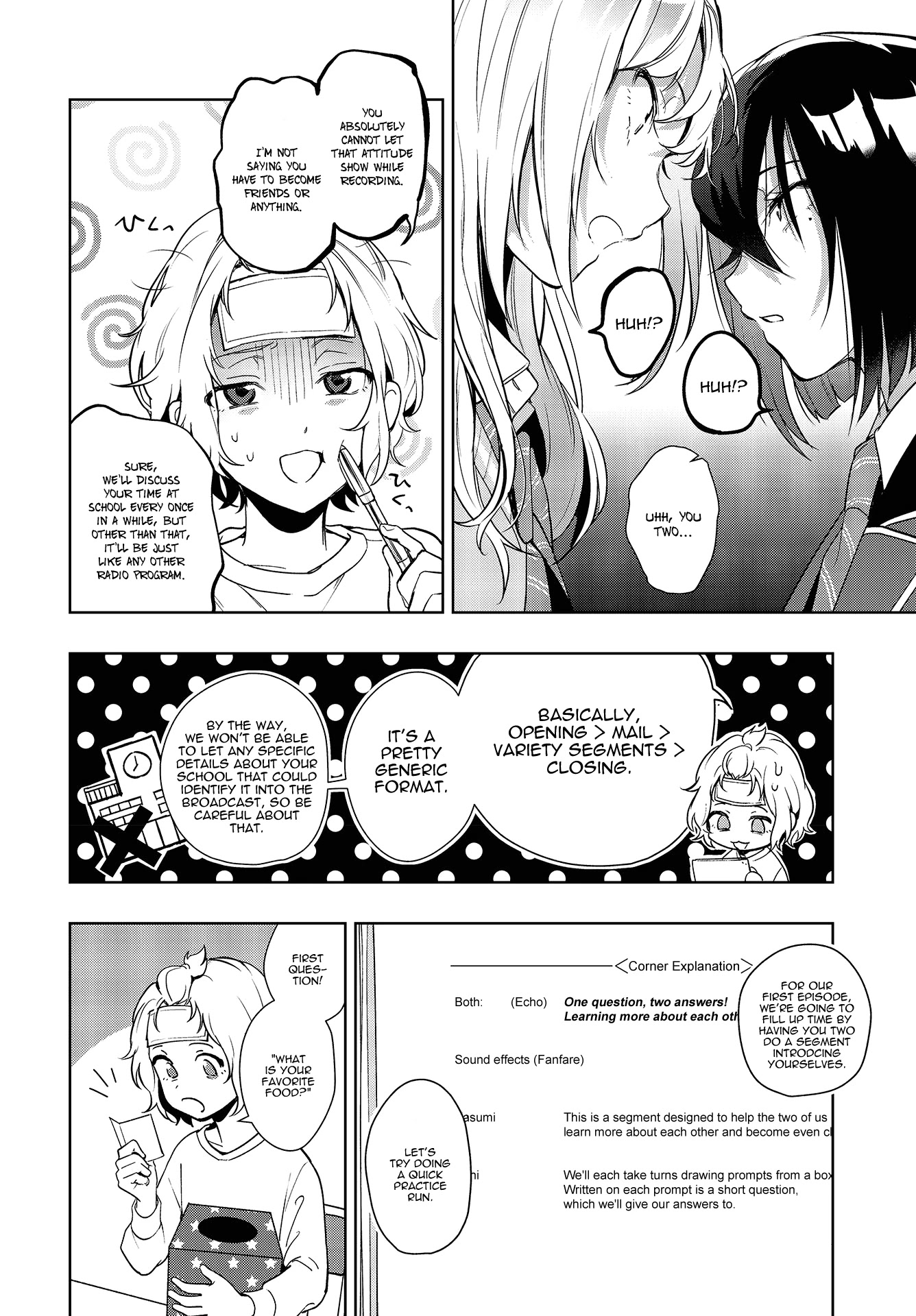 The Two Sides of Seiyuu Radio Chapter 2 page 8 - Chapter 2