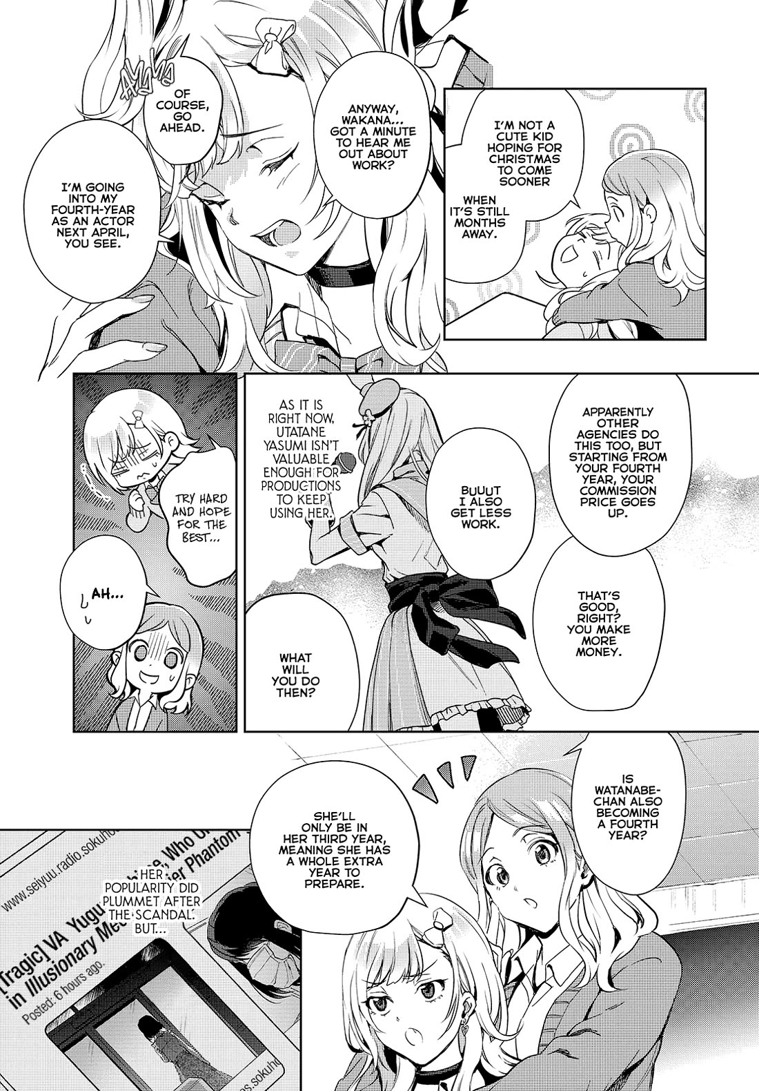 The Two Sides of Seiyuu Radio Chapter 21 page 6 - Chapter 21