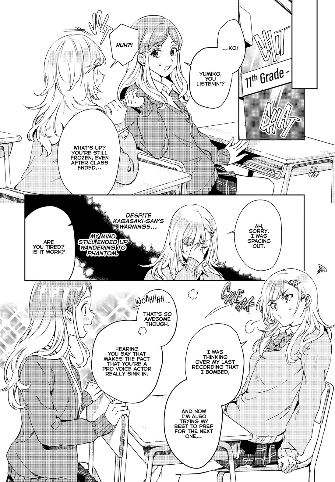The Two Sides of Seiyuu Radio Chapter 24 page 9 - Chapter 24
