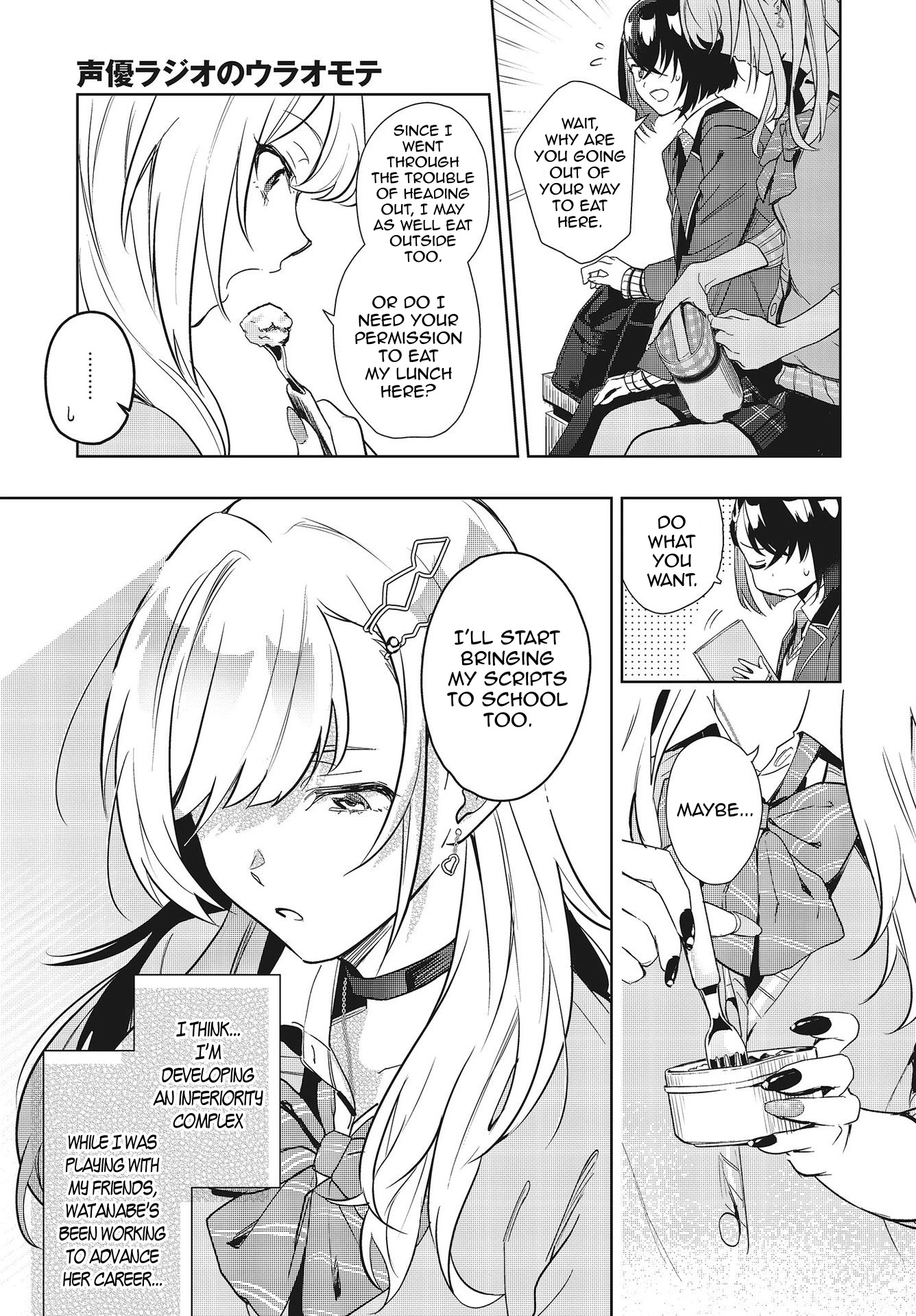 The Two Sides of Seiyuu Radio Chapter 3 page 20 - Chapter 3