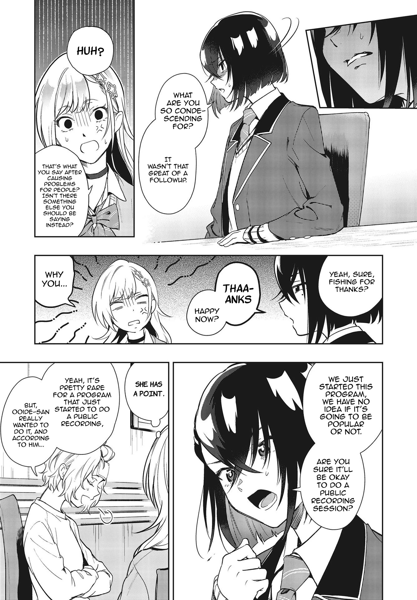 The Two Sides of Seiyuu Radio Chapter 3 page 5 - Chapter 3