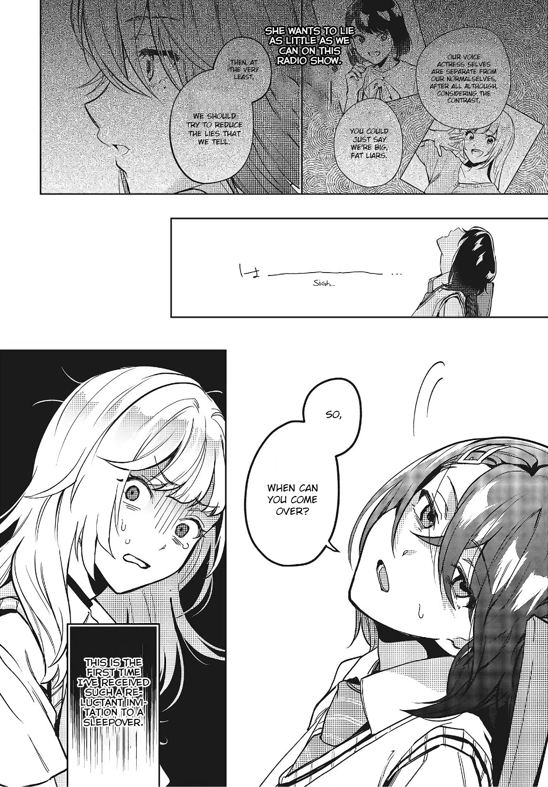 The Two Sides of Seiyuu Radio Chapter 8 page 4 - Chapter 8