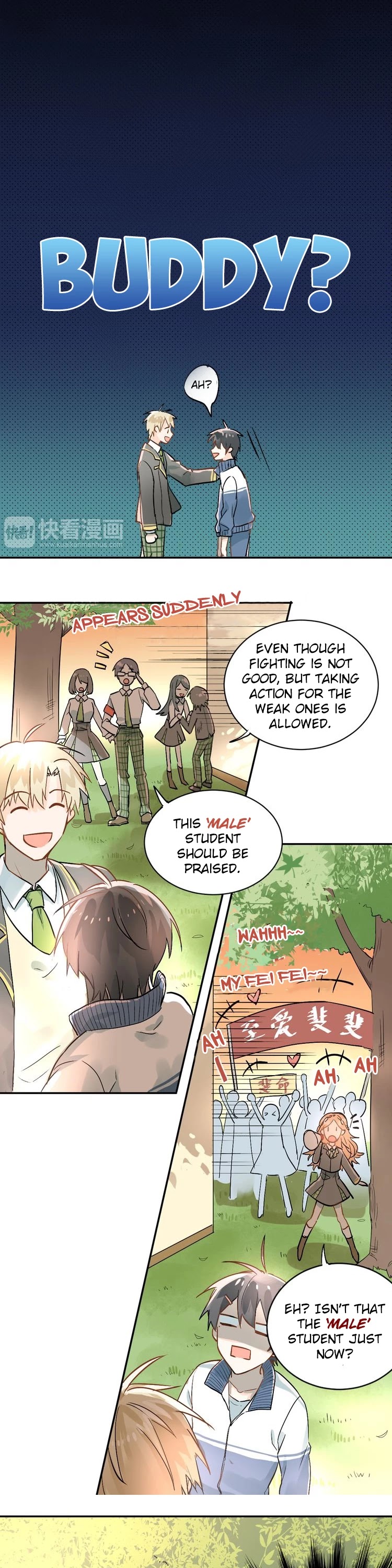 The Tyrant Falls in Love (Can Can) Chapter 2 page 11 - Chapter 2: Mistaken for a male?!