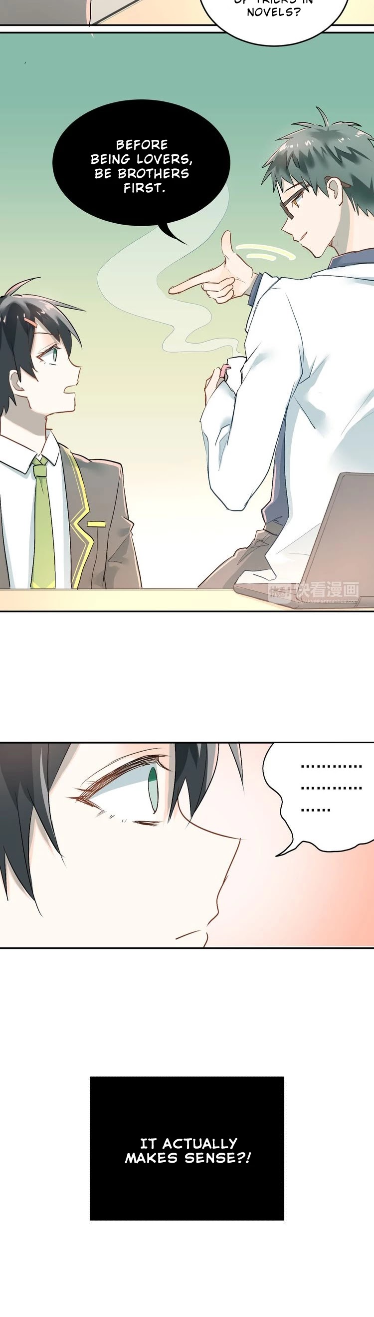 The Tyrant Falls in Love (Can Can) Chapter 5 page 18 - Chapter 5: Become brothers!