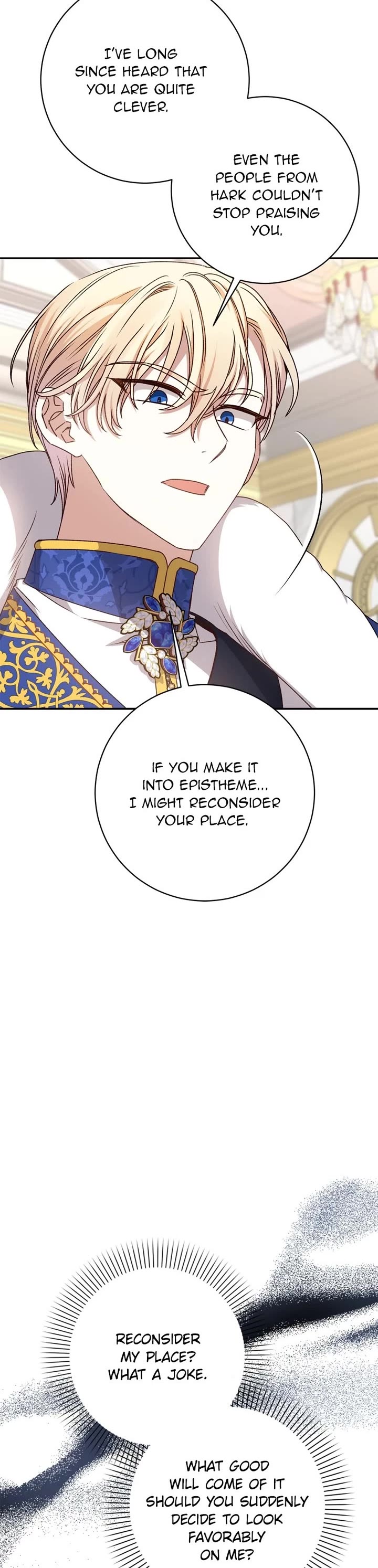 The Tyrant Wants to Live a Virtuous Life Chapter 39 page 40 - Chapter 39: Episode 39