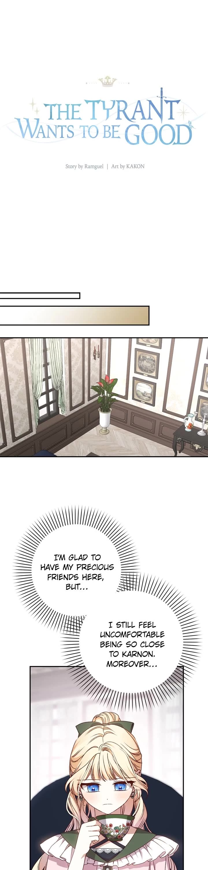 The Tyrant Wants to Live a Virtuous Life Chapter 43 page 1 - Chapter 43: Episode 43