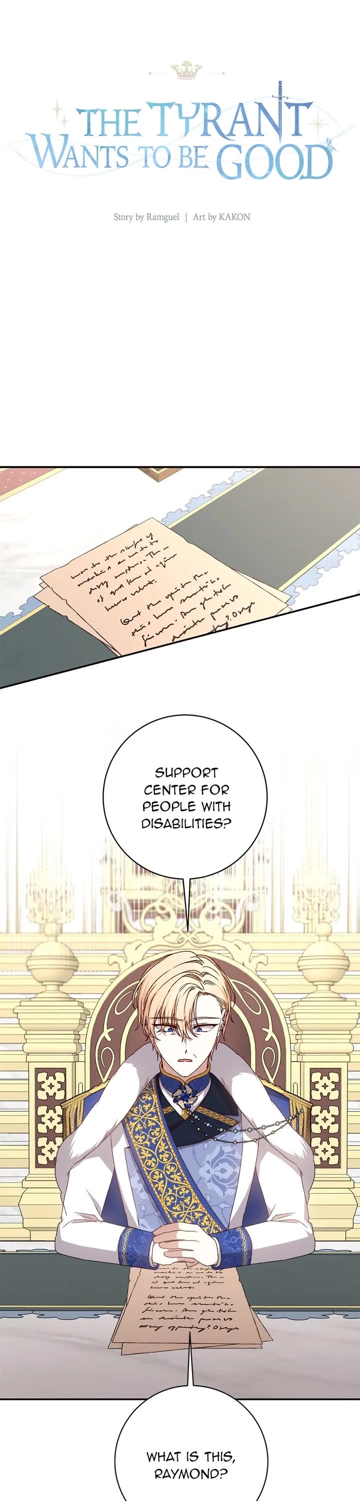 The Tyrant Wants to Live a Virtuous Life Chapter 46 page 1 - Chapter 46: Episode 46