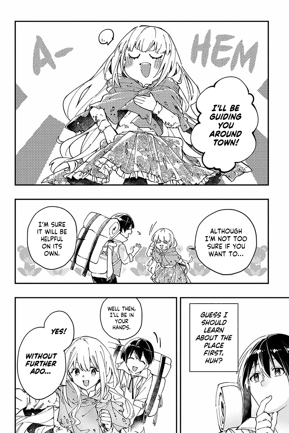 The Ultimate Heal Heals Everything! Chapter 2 page 4 - Chapter 2: A Stroll Around Town With Rino