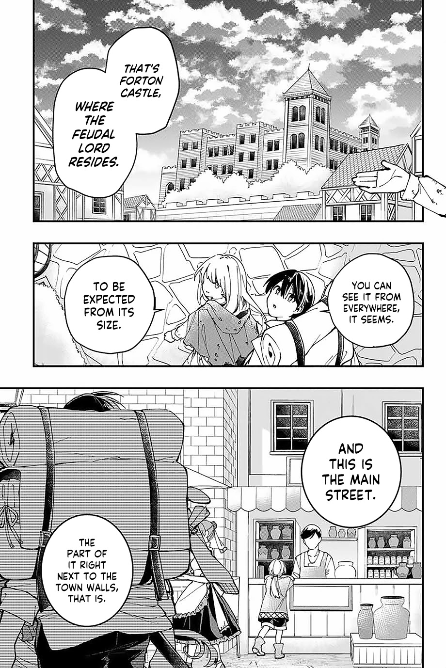 The Ultimate Heal Heals Everything! Chapter 2 page 5 - Chapter 2: A Stroll Around Town With Rino