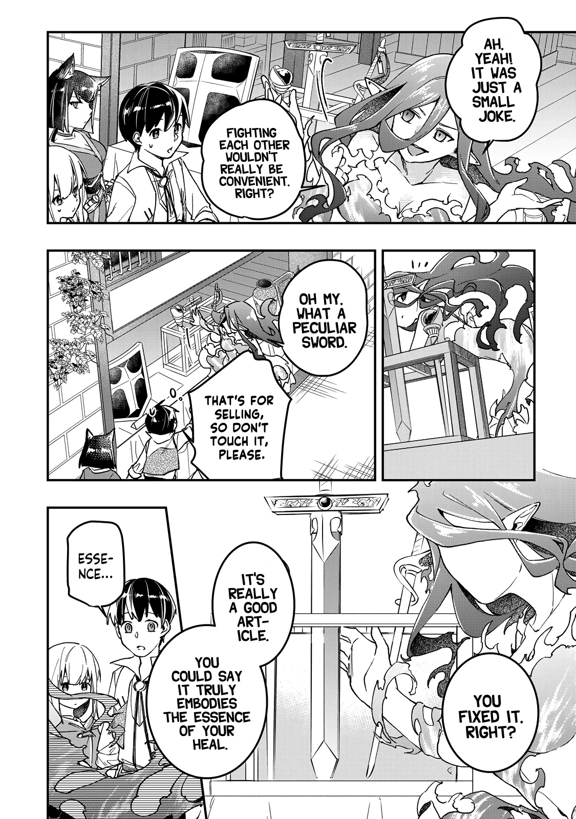 The Ultimate Heal Heals Everything! Chapter 23 page 13 - Chapter 23: The Shop's Name