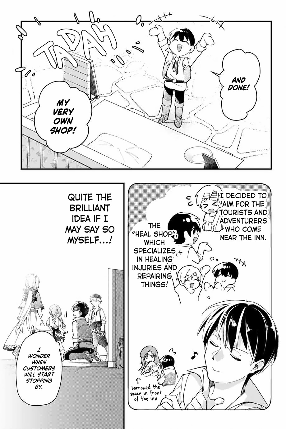 The Ultimate Heal Heals Everything! Chapter 3 page 4 - Chapter 3: Rino's Request