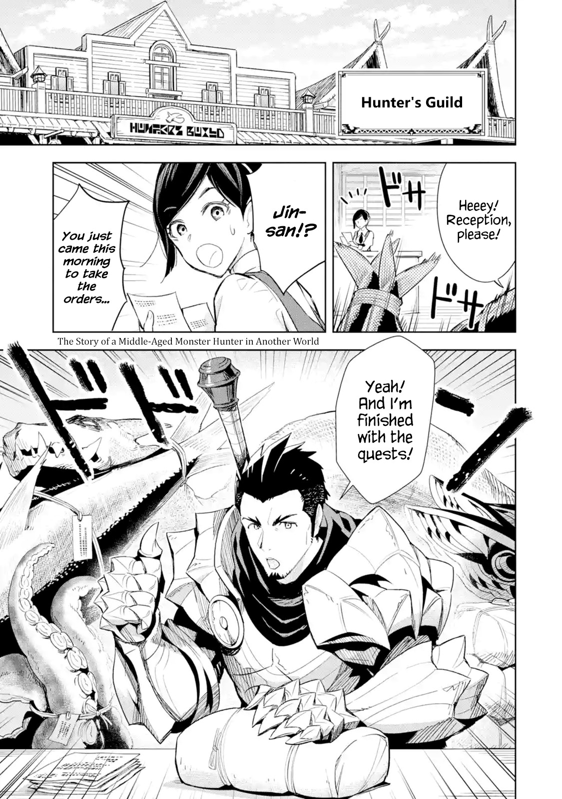 The Ultimate Middle-Aged Hunter Travels to Another World ~This Time, He Wants to Live a Slow and Peaceful Life~ Chapter 1.1 page 4 - Chapter 1.1 - 1.3