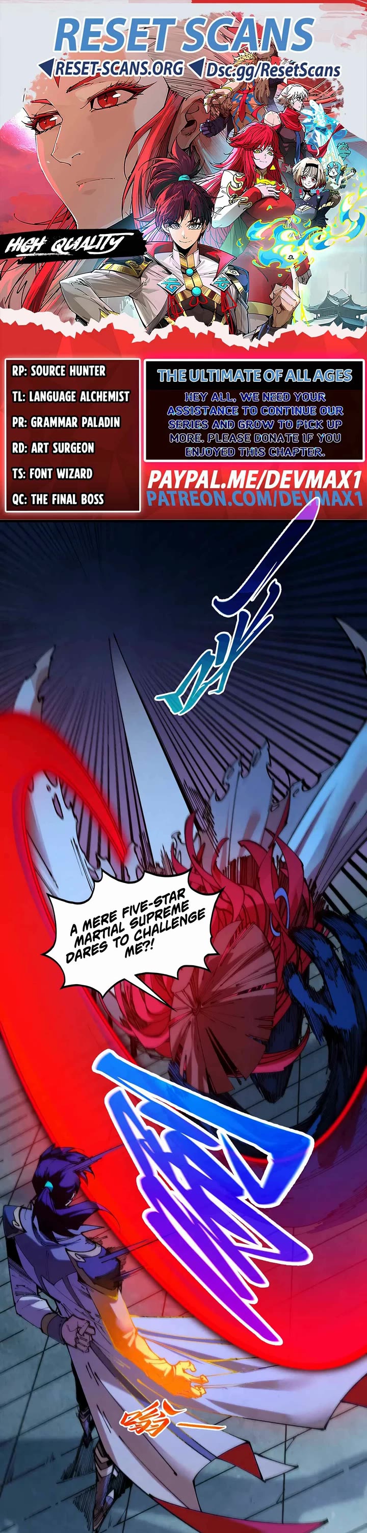 The Ultimate of All Ages Chapter 517 page 1 - Chapter 517