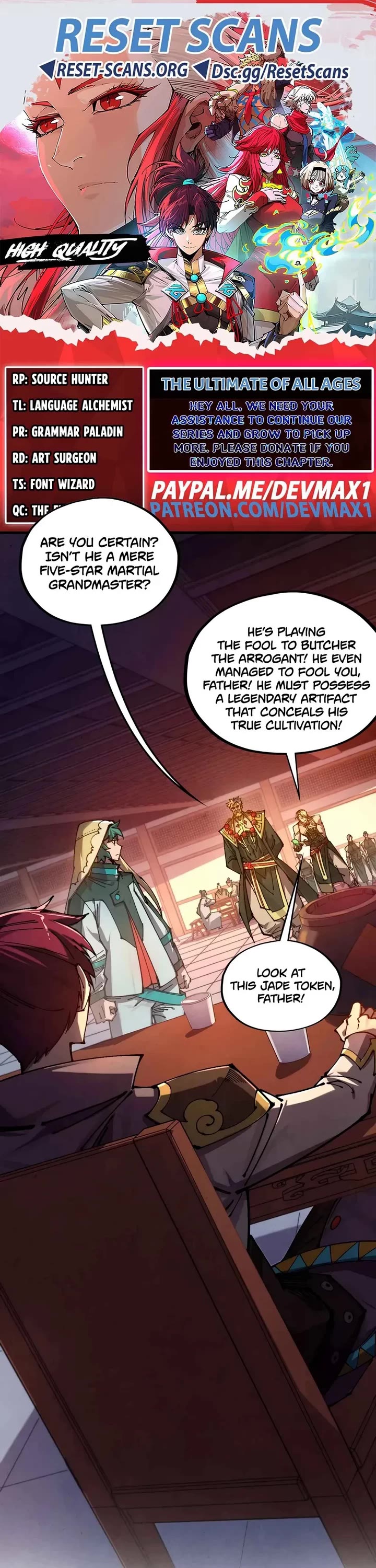 The Ultimate of All Ages Chapter 527 page 1 - Chapter 527