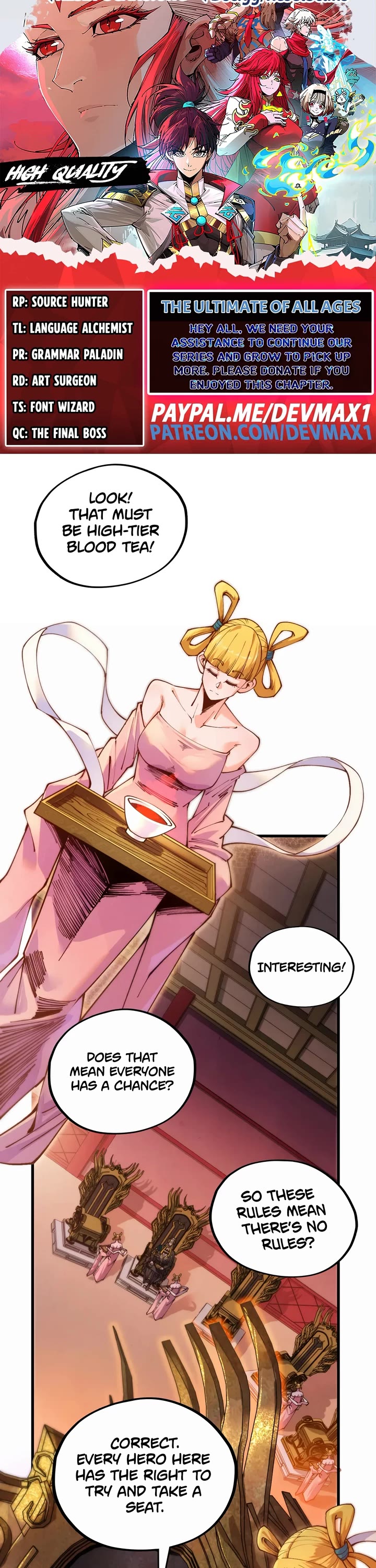 The Ultimate of All Ages Chapter 538 page 1 - Chapter 538