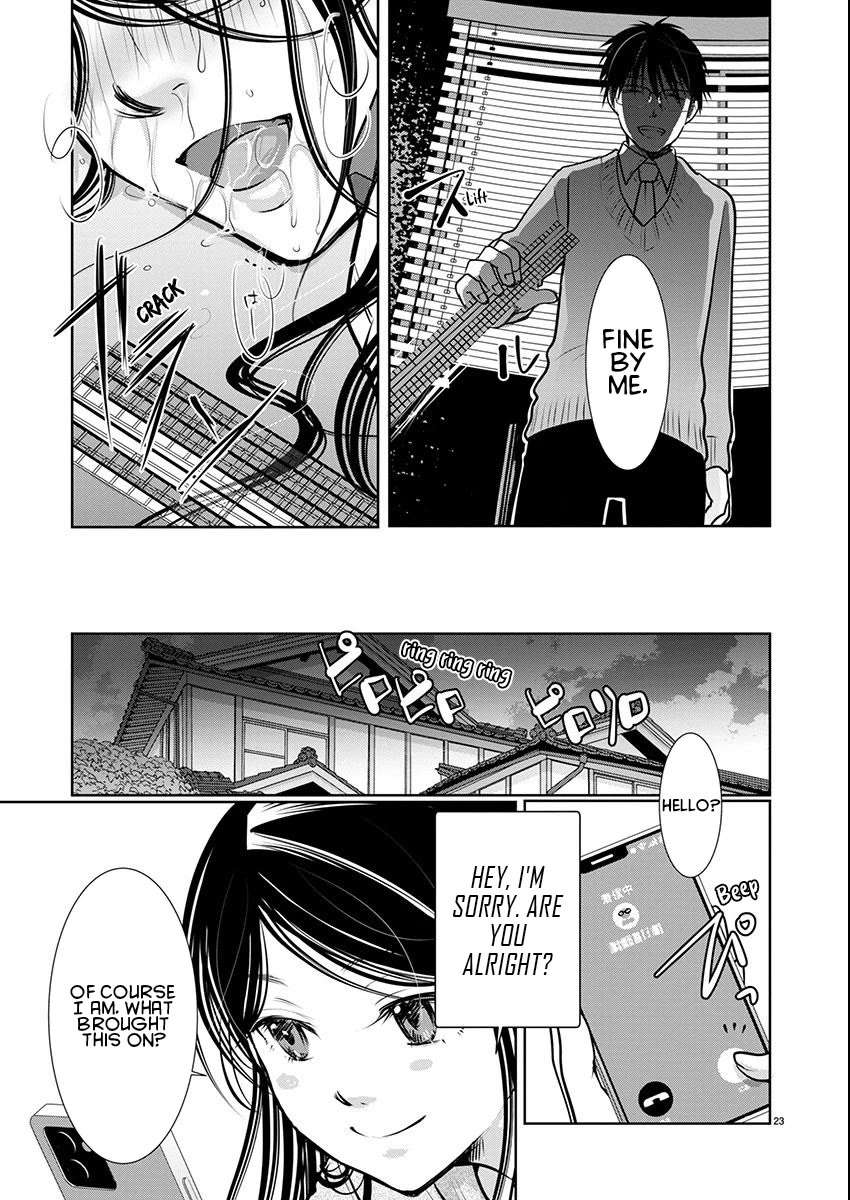 The Unattainable Flower's Twisted Bloom Chapter 64 page 23 - Chapter 64: I Didn't Get Isekai'd But I am Loved by my Awkward Four-Eyed Nerd Boyfriend