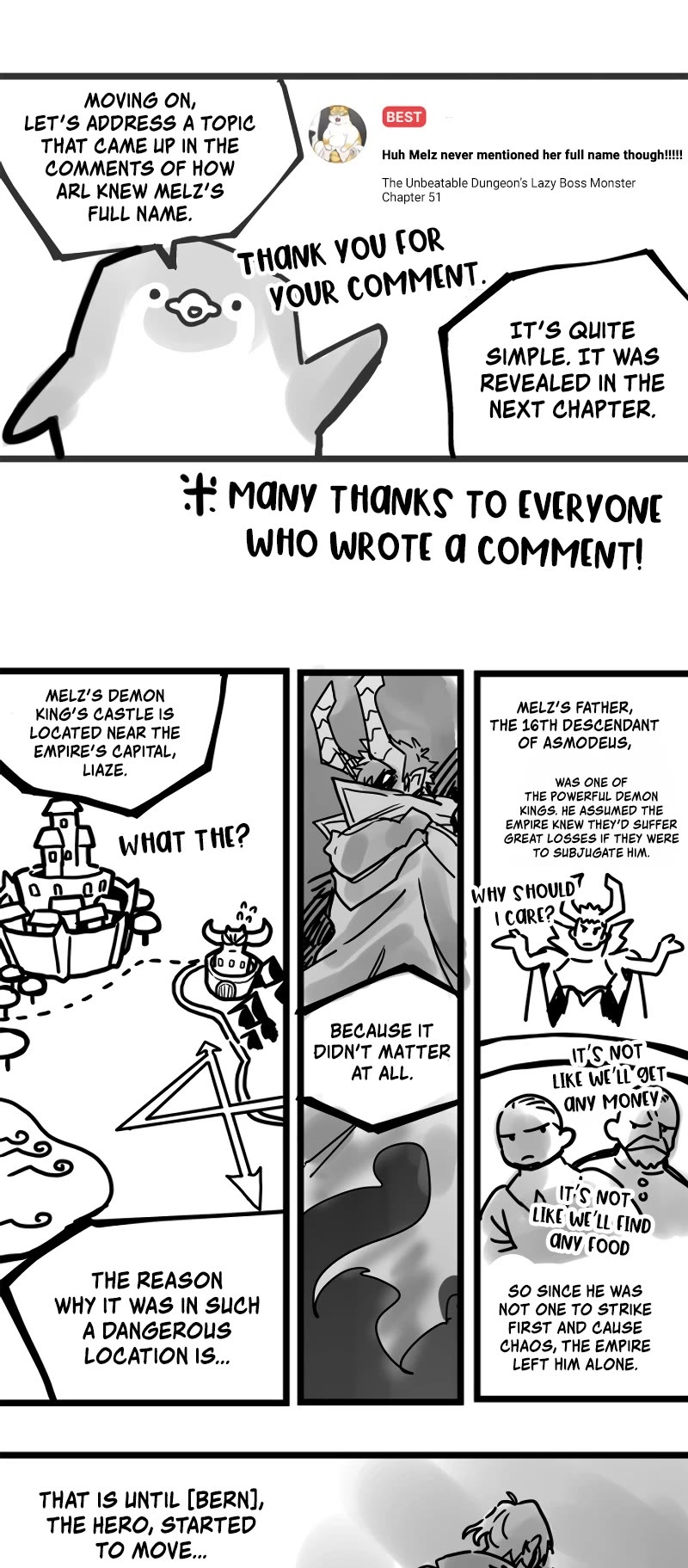 The Unbeatable Dungeon's Lazy Boss Monster Chapter 70.5 page 8 - Chapter 70.5
