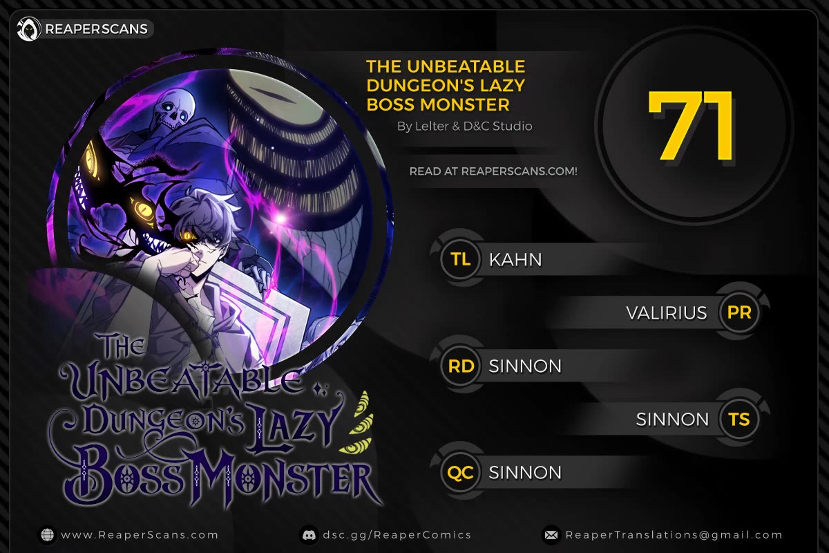 The Unbeatable Dungeon's Lazy Boss Monster Chapter 71 page 1 - Chapter 71