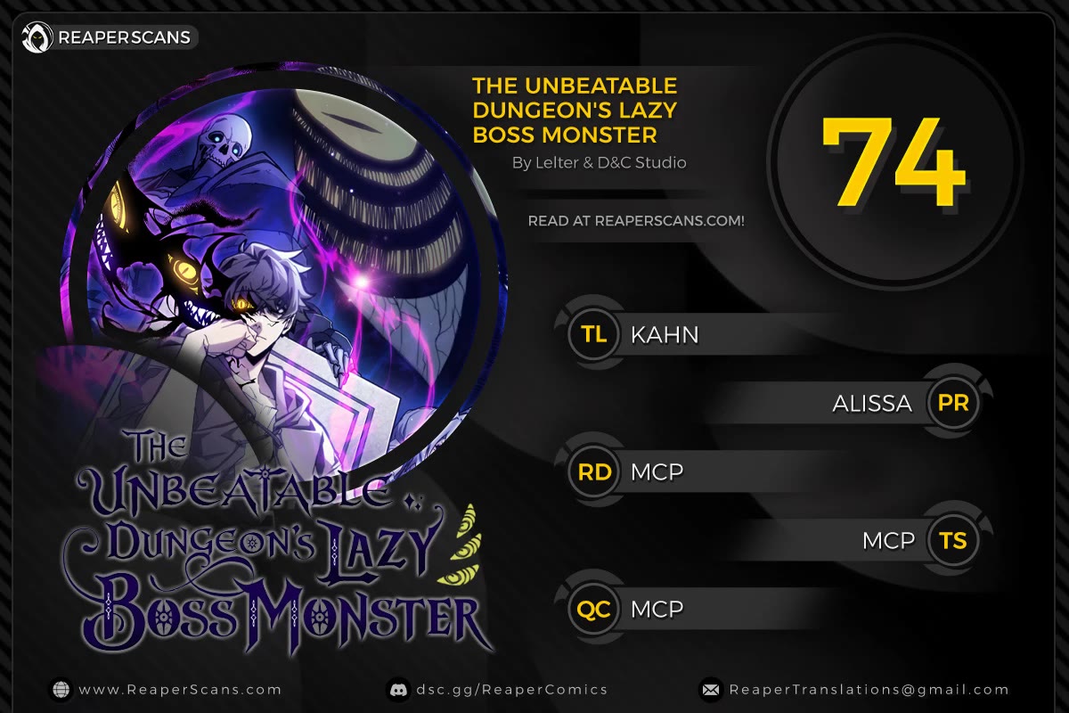 The Unbeatable Dungeon's Lazy Boss Monster Chapter 74 page 1 - Chapter 74