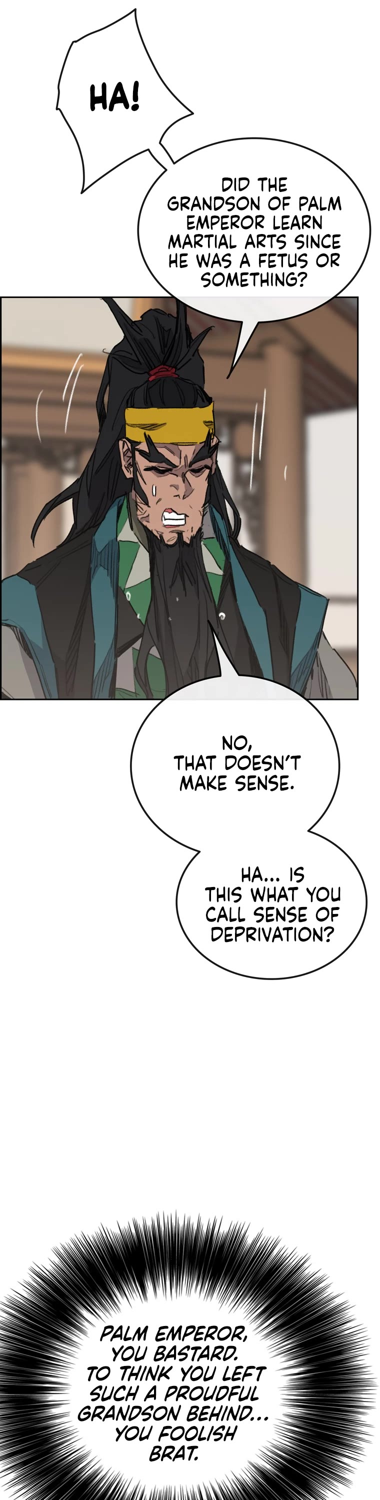 The Undefeatable Swordsman Chapter 155 page 21 - Chapter 155