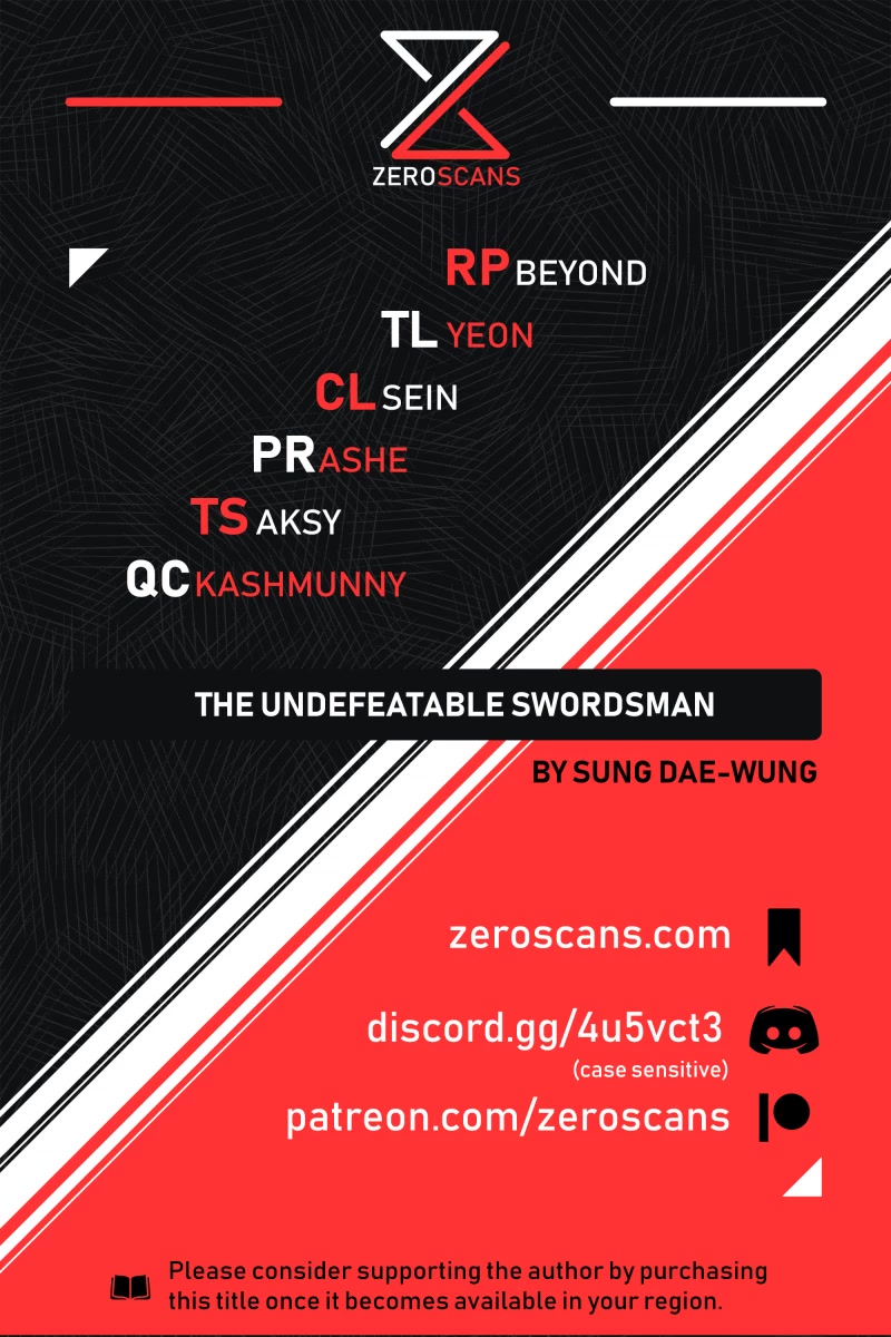 The Undefeatable Swordsman Chapter 157 page 1 - Chapter 157
