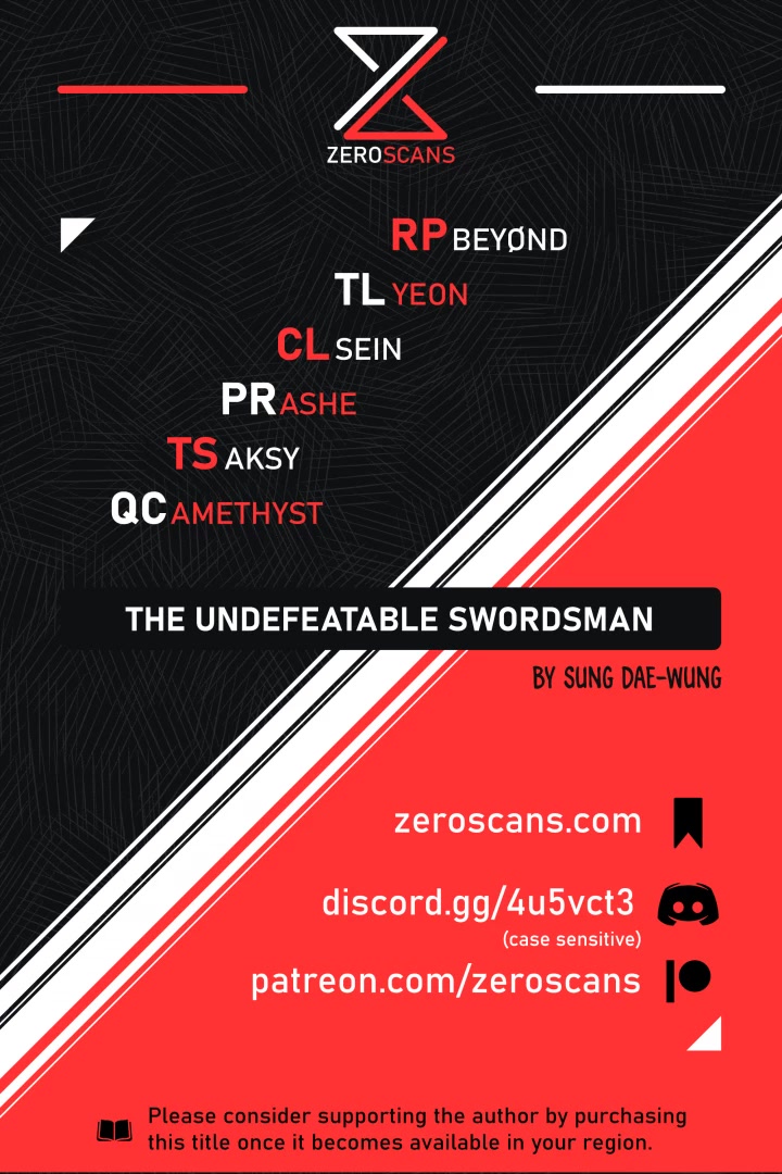 The Undefeatable Swordsman Chapter 162 page 1 - Chapter 162