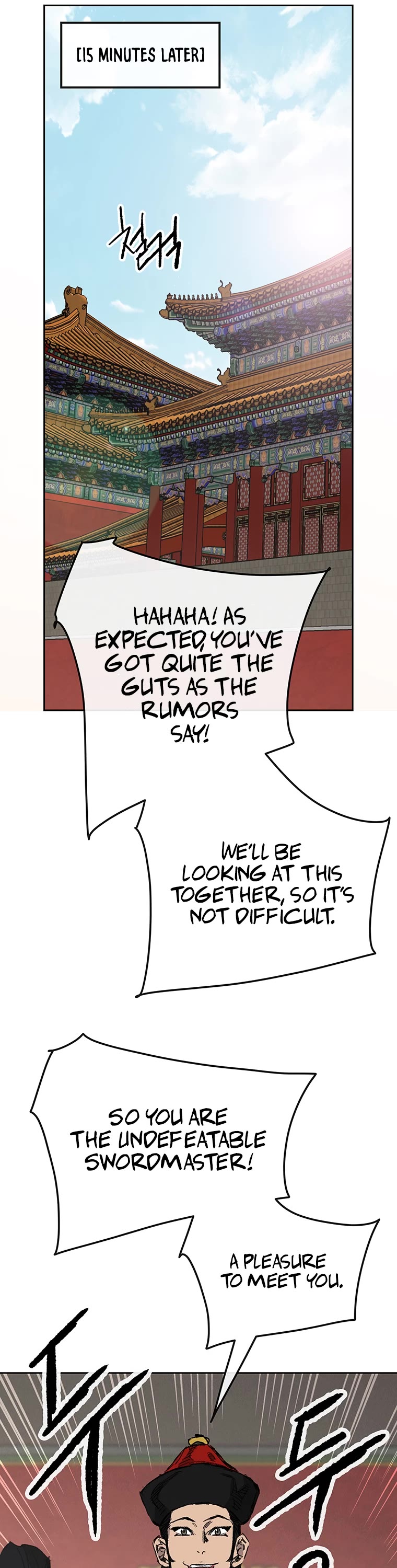 The Undefeatable Swordsman Chapter 165 page 21 - Chapter 165