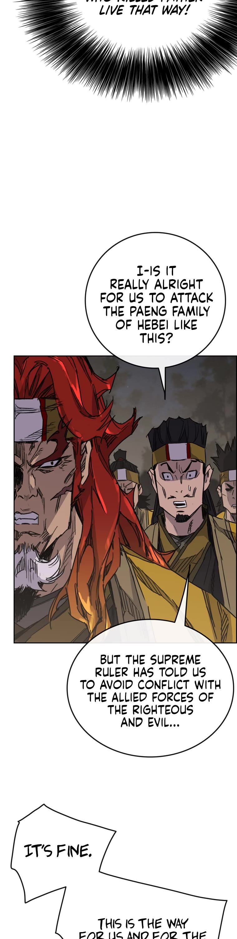 The Undefeatable Swordsman Chapter 166 page 23 - Chapter 166