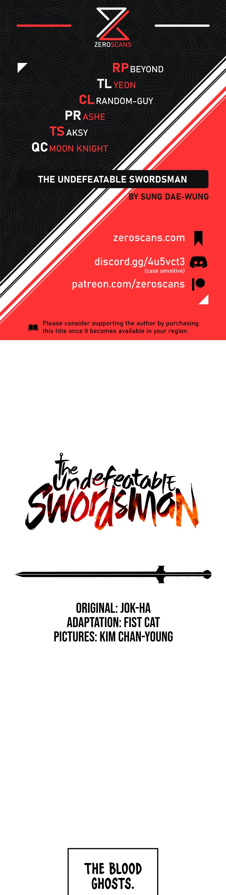 The Undefeatable Swordsman Chapter 170 page 1 - Chapter 170