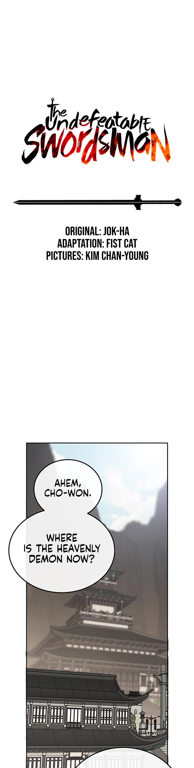 The Undefeatable Swordsman Chapter 180 page 2 - Chapter 180