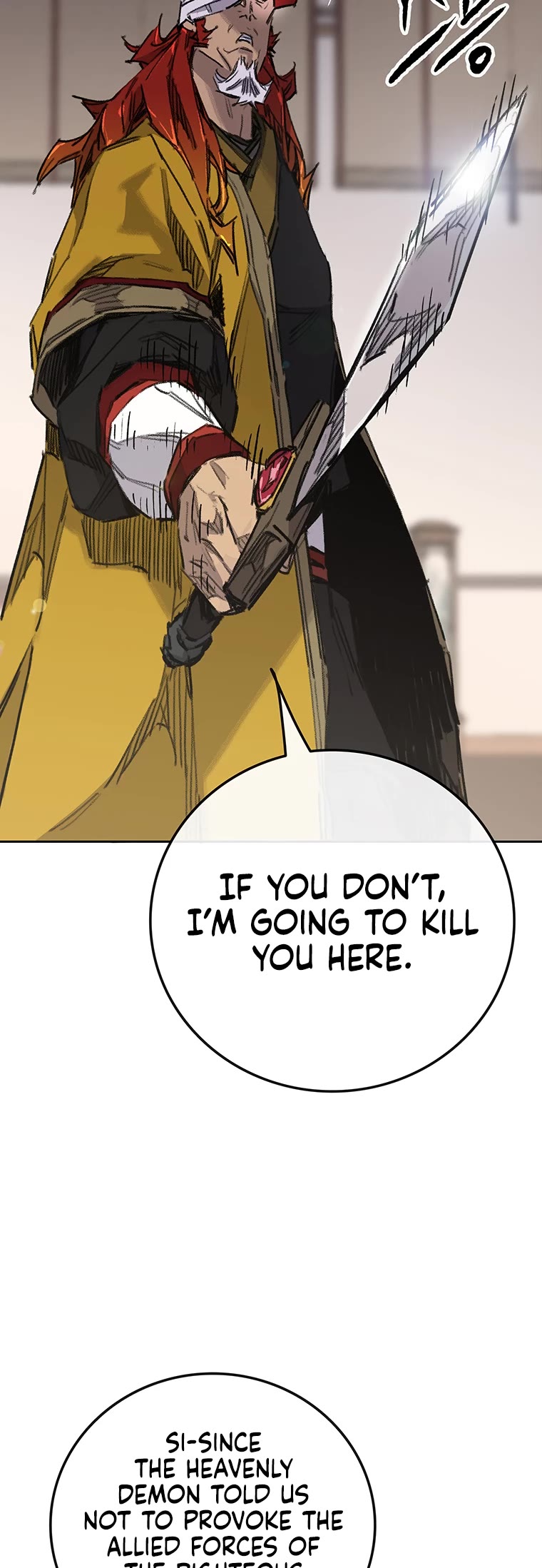 The Undefeatable Swordsman Chapter 180 page 56 - Chapter 180