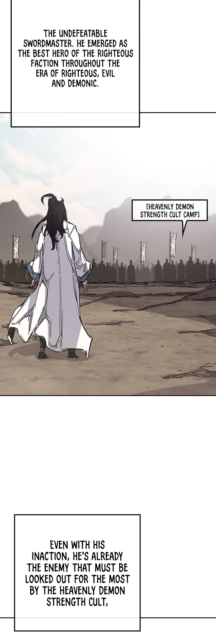 The Undefeatable Swordsman Chapter 184 page 21 - Chapter 184