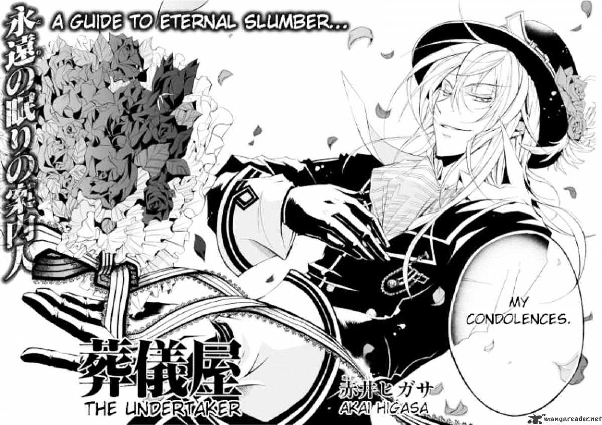 The Undertaker Chapter 1 page 2 - Chapter 1 : One Shot