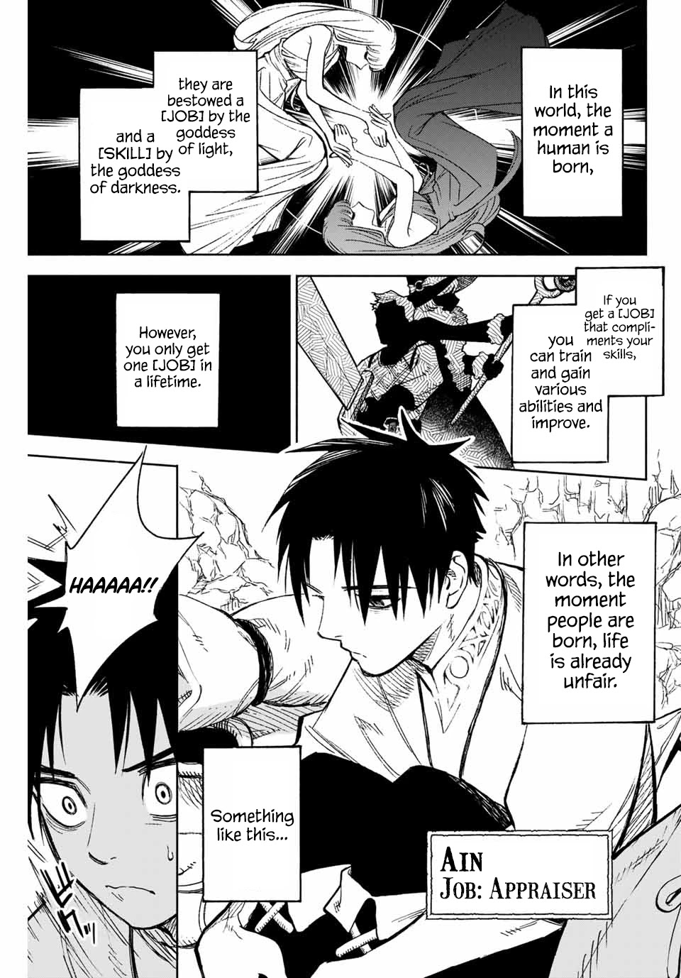 The Unfavorable Job [Appraiser] is Actually the Strongest Chapter 1 page 5 - Chapter 1: The Job of an [Appraiser] is Unfortunate