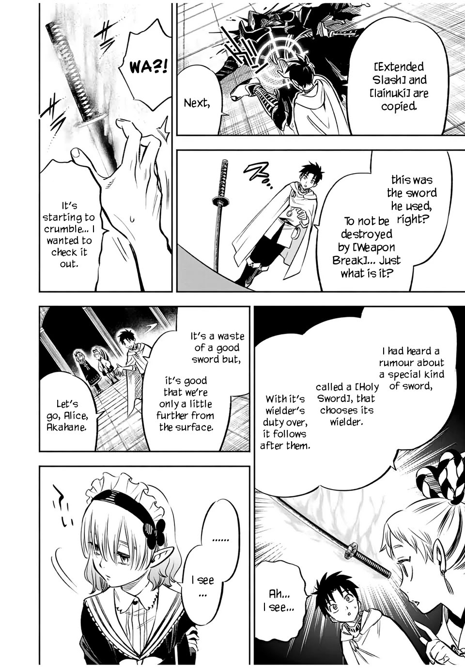 The Unfavorable Job [Appraiser] is Actually the Strongest Chapter 28.2 page 4 - Chapter 28.2: Holy Sword (2)
