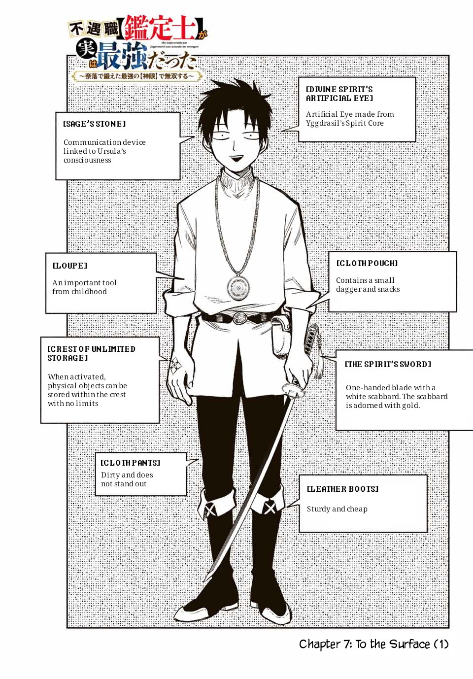 The Unfavorable Job [Appraiser] is Actually the Strongest Chapter 7.1 page 2 - Chapter 7.1: To the Surface (1)