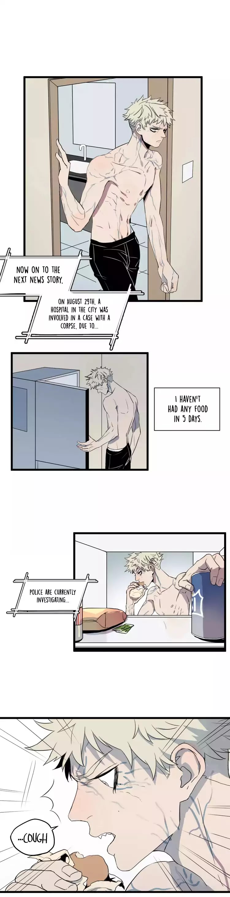 The Unfeeling Me Chapter 1 page 5 - Chapter 1: A "Monster" Who Needs to Feed