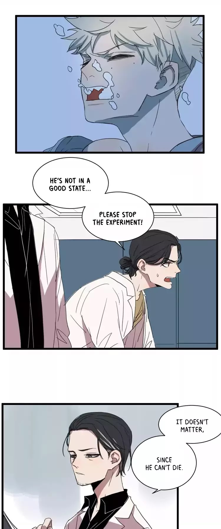 The Unfeeling Me Chapter 10 page 13 - Chapter 10: Hanging by a Thread