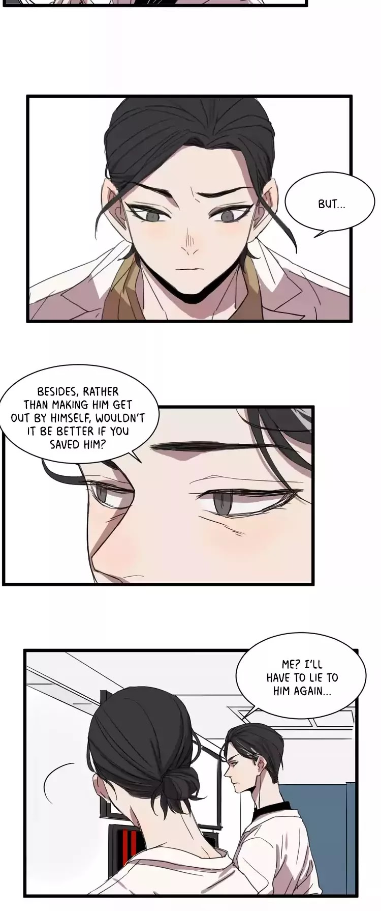 The Unfeeling Me Chapter 10 page 14 - Chapter 10: Hanging by a Thread