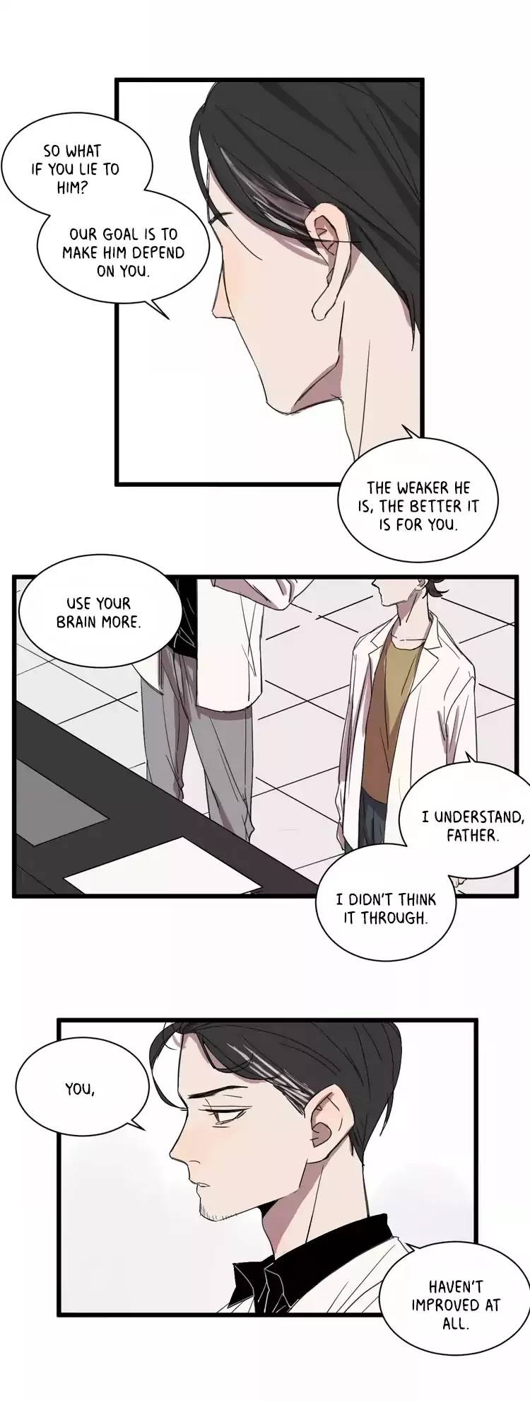 The Unfeeling Me Chapter 10 page 15 - Chapter 10: Hanging by a Thread
