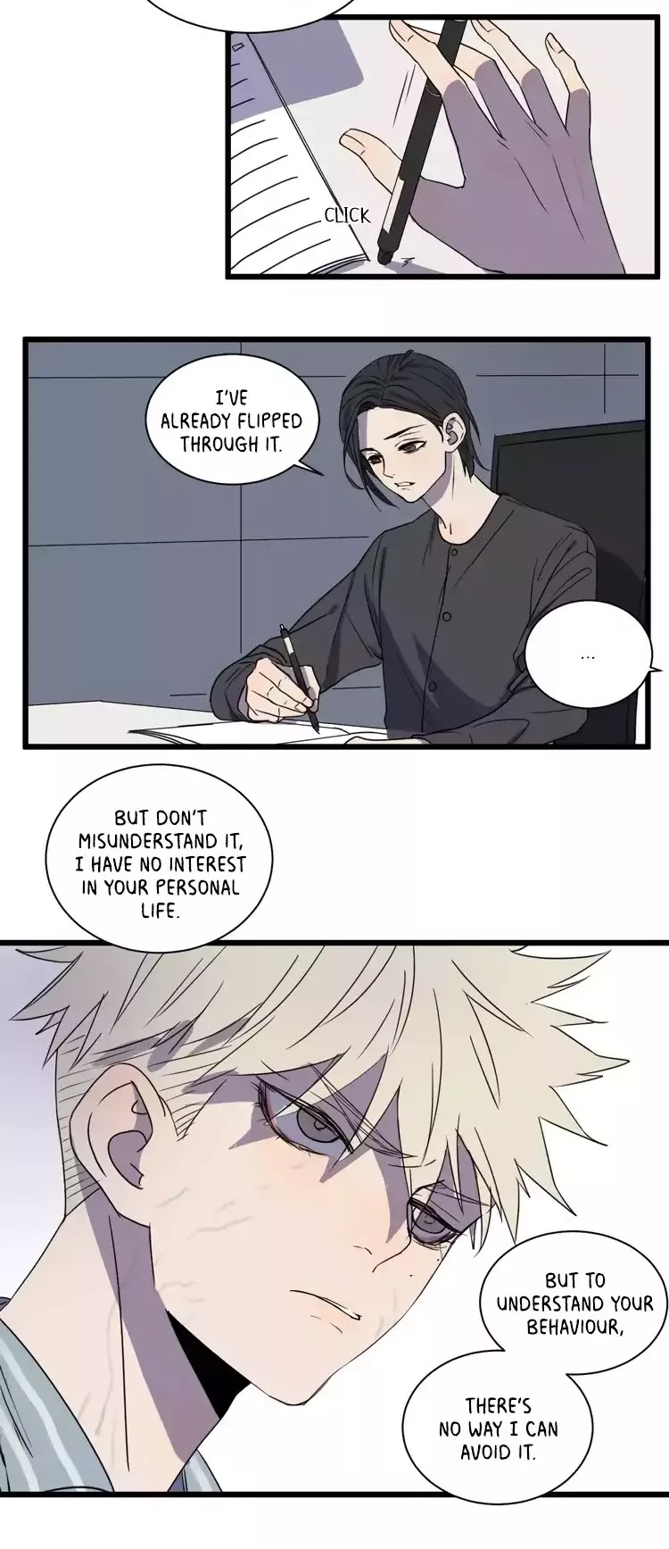 The Unfeeling Me Chapter 14 page 10 - Chapter 14: I Came Back to Look for Someone