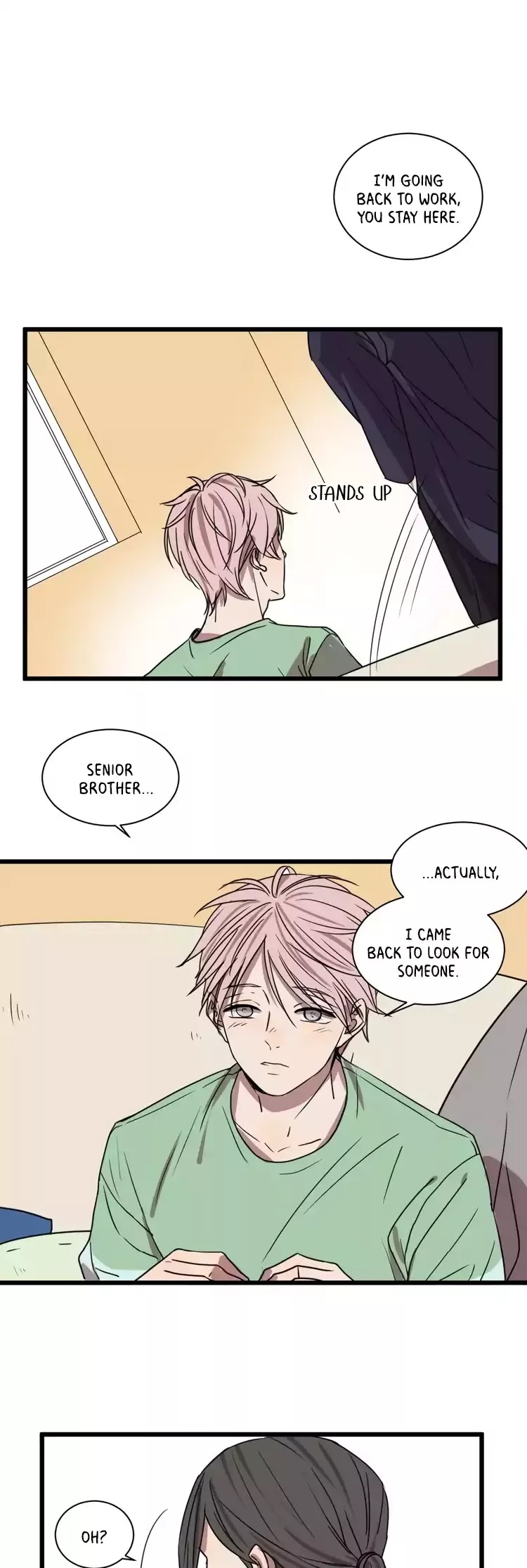 The Unfeeling Me Chapter 14 page 5 - Chapter 14: I Came Back to Look for Someone