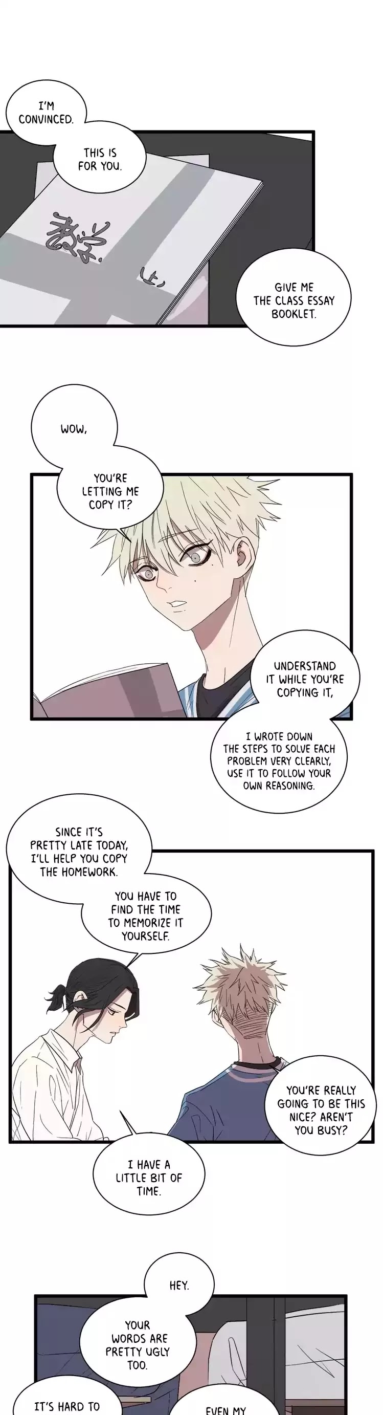 The Unfeeling Me Chapter 22 page 13 - Chapter 22: A Notebook as Thick as a Dictionary