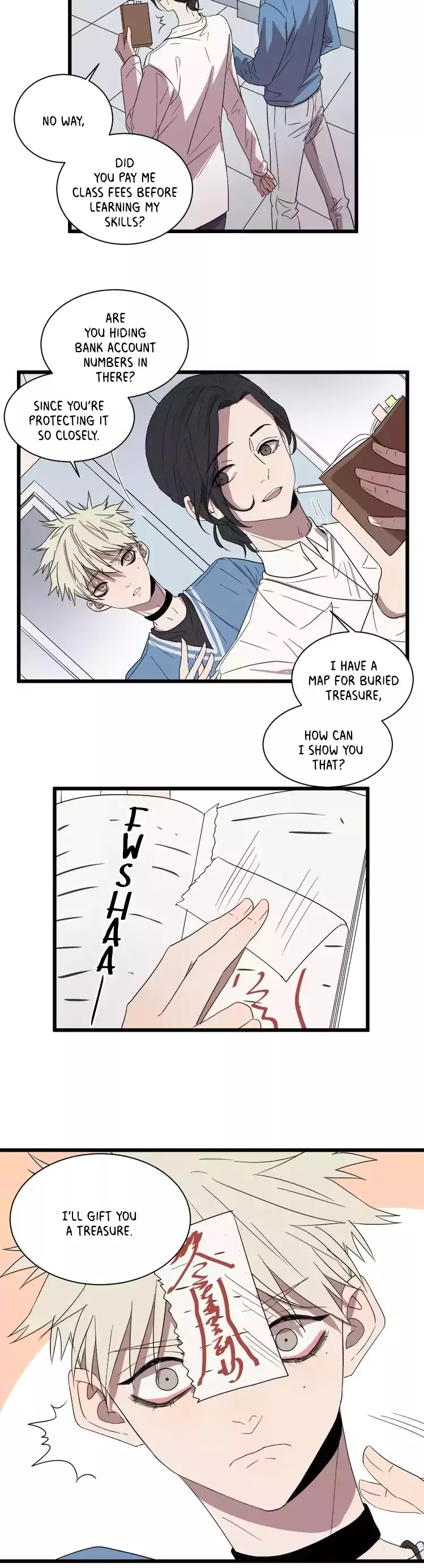 The Unfeeling Me Chapter 22 page 4 - Chapter 22: A Notebook as Thick as a Dictionary