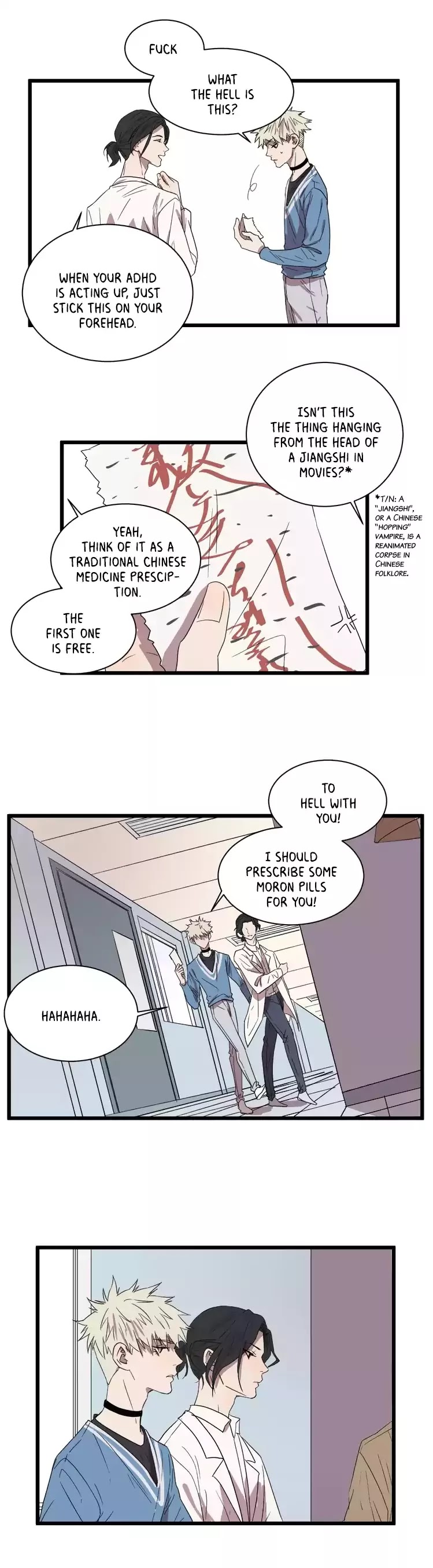 The Unfeeling Me Chapter 22 page 5 - Chapter 22: A Notebook as Thick as a Dictionary