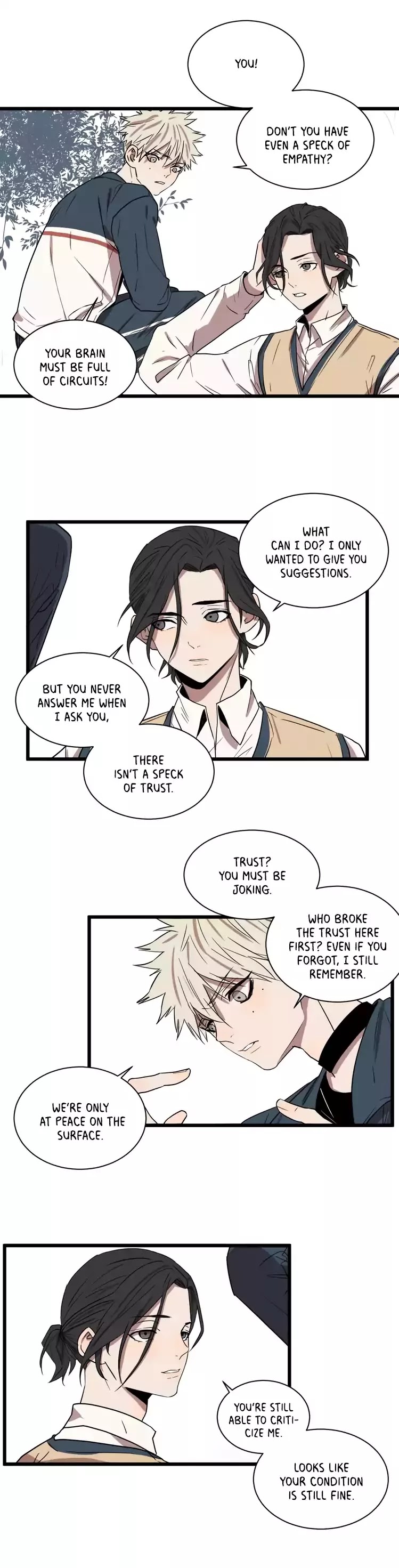 The Unfeeling Me Chapter 24 page 7 - Chapter 24: Let's Establish Trust Starting Today