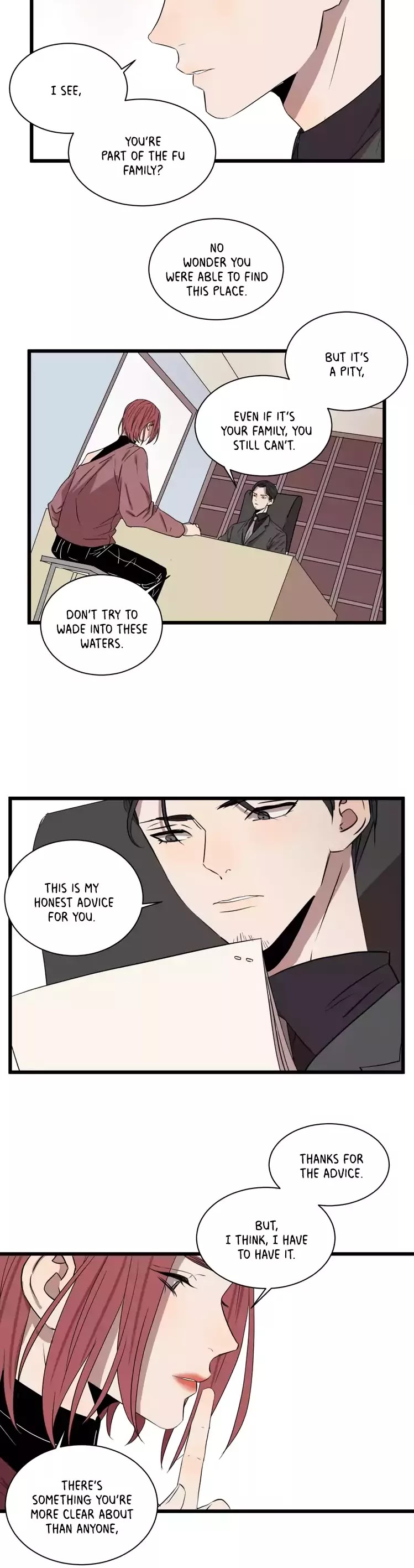 The Unfeeling Me Chapter 25 page 4 - Chapter 25: From the Fu Family